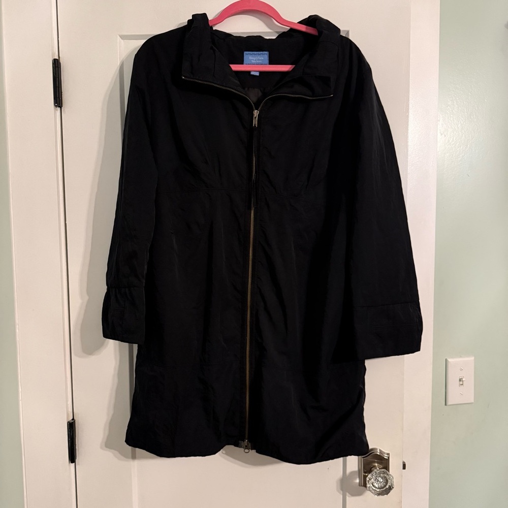 Womens Simply Vera Wang utility jacket size medium